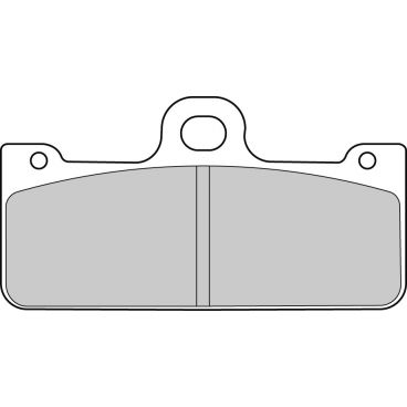 Plaquette moto Ferodo FDB2123XR Métallique Racing