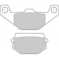 Plaquette moto Ferodo FDB2129SG Métallique Tout Terrain