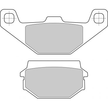 Plaquette moto Ferodo FDB2129SG Métallique Tout Terrain