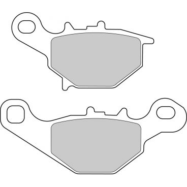 Plaquette moto Ferodo FDB2133SG Métallique Tout Terrain