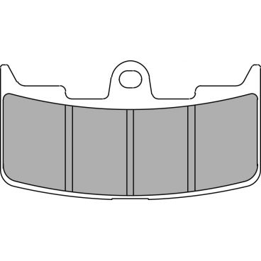 Plaquette moto Ferodo FDB2145ST Métallique