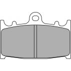 Plaquette moto Ferodo FDB2163ST Métallique