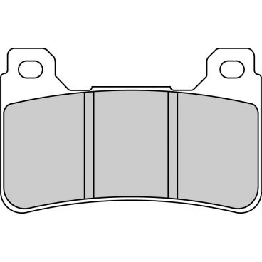 Plaquette moto Ferodo FDB2181ST Métallique