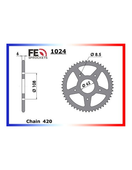 XP6.50 TOP ROAD '10 11X60 RK420MS 