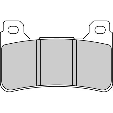 Plaquette moto Ferodo FDB2205XRAC Métallique Racing