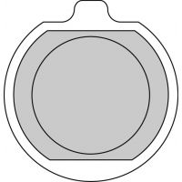 Plaquette moto Ferodo FDB220P Organic
