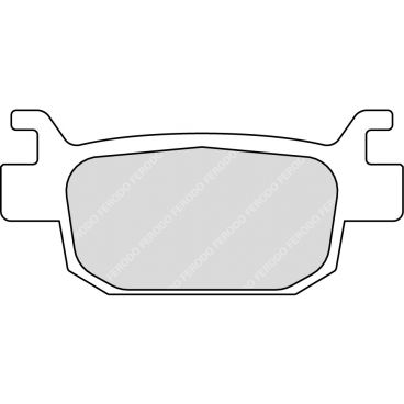 Plaquette moto Ferodo FDB2212ST Métallique