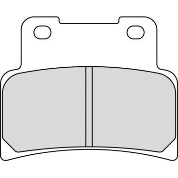 Plaquette moto Ferodo FDB2216ST Métallique