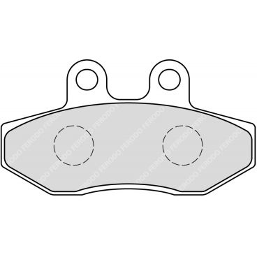 Plaquette moto Ferodo FDB2224P Organic