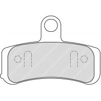 Plaquette moto Ferodo FDB2250ST Métallique