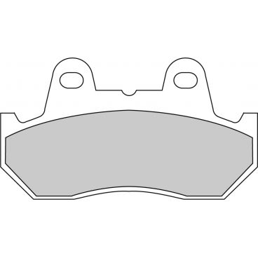 Plaquette moto Ferodo FDB244P Organic