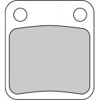 Plaquette moto Ferodo FDB250P Organic