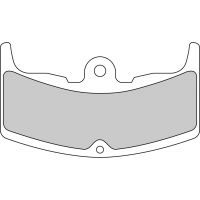 Plaquette moto Ferodo FDB310P Organic