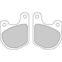 Plaquette moto Ferodo FDB333P Organic