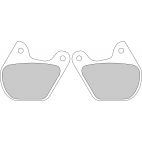 Plaquette moto Ferodo FDB334P Organic Plaquette moto Ferodo FDB334P Organic