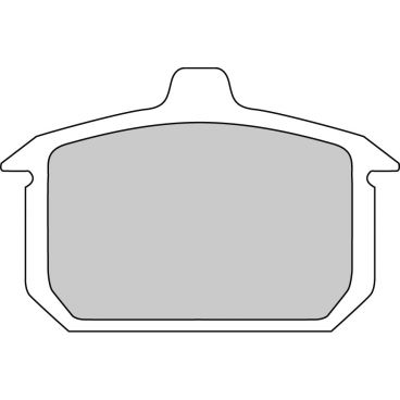 Plaquette moto Ferodo FDB335P Organic