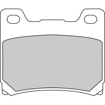 Plaquette moto Ferodo FDB337ST Métallique