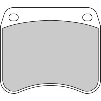 Plaquette moto Ferodo FDB342P Organic