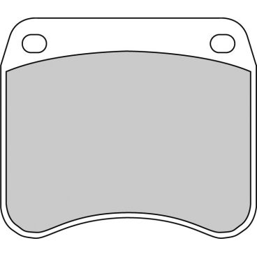 Plaquette moto Ferodo FDB342P Organic