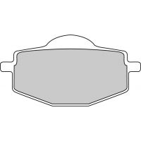 Plaquette moto Ferodo FDB383P Organic