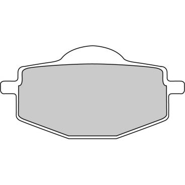 Plaquette moto Ferodo FDB383P Organic