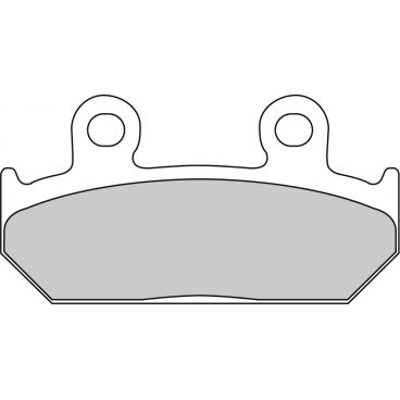 Plaquette moto Ferodo FDB462ST Métallique