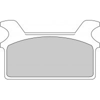 Plaquette moto Ferodo FDB485P Organic
