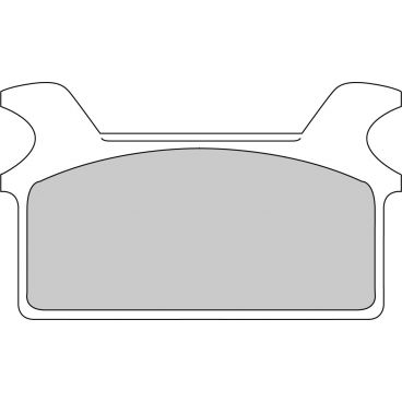 Plaquette moto Ferodo FDB485P Organic