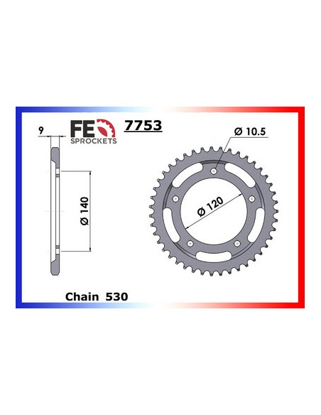 955.I DAYTONA '01/02 19X44 RK530FEX * (595N)S,rie limit,e.Bras traditi