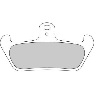 Plaquette moto Ferodo FDB529P Organic