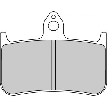 Plaquette moto Ferodo FDB533P Organic