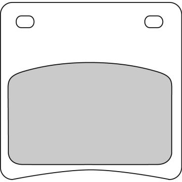 Plaquette moto Ferodo FDB569P Organic