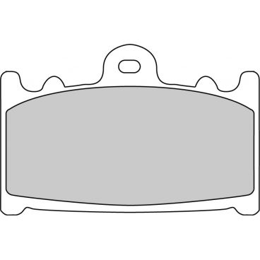 Plaquette moto Ferodo FDB574ST Métallique