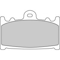 Plaquette moto Ferodo FDB574XRAC Métallique Racing