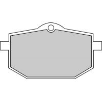 Plaquette moto Ferodo FDB583P Organic