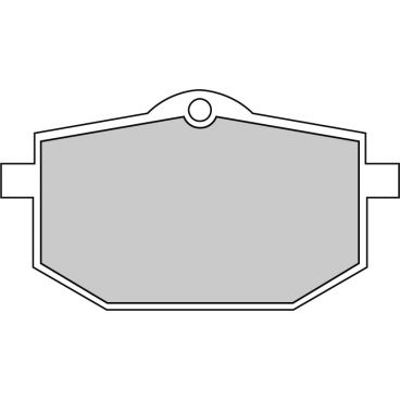 Plaquette moto Ferodo FDB583P Organic