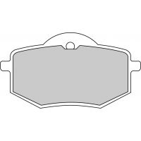 Plaquette moto Ferodo FDB591P Organic