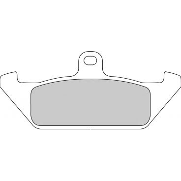 Plaquette moto Ferodo FDB592P Organic