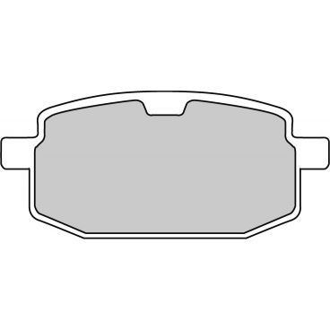 Plaquette moto Ferodo FDB636P Organic