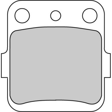 Plaquette moto Ferodo FDB661SG Métallique Tout Terrain