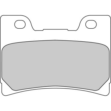 Plaquette moto Ferodo FDB666ST Métallique