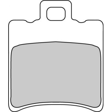 Plaquette moto Ferodo FDB680ST Métallique