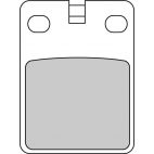 Plaquette moto Ferodo FDB695P Organic Plaquette moto Ferodo FDB695P Organic