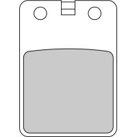 Plaquette moto Ferodo FDB696AG Organic scooter