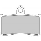 Plaquette moto Ferodo FDB858CP Organic racing
