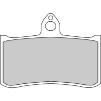 Plaquette moto Ferodo FDB858P Organic
