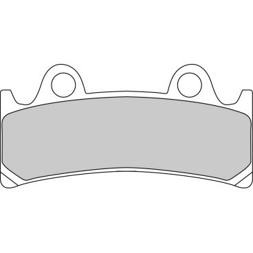 Plaquette moto Ferodo FDB864P Organic