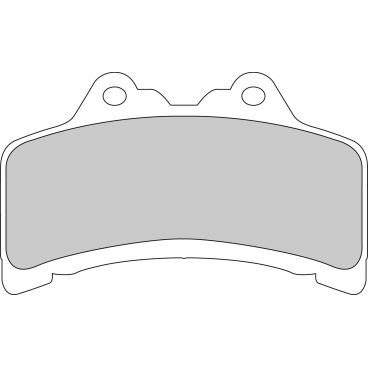 Plaquette moto Ferodo FDB865P Organic