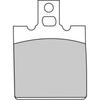 Plaquette moto Ferodo FRP416P Organic