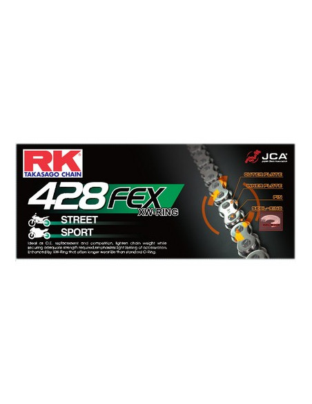125.VJ ROADWIN '04/06 14X42 RK428FEX